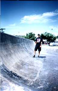 Skate-Park Merdia (Mexico), Mini-Ramp mit Michael König