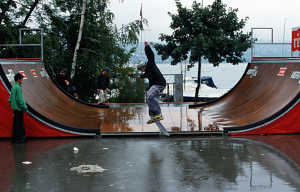 Die nasse Mini-Ramp