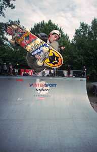 Fahrer: Sascha Müller, Frontside Tail-Grab