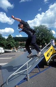 Fahrer: Alberto Benitez, Trick: Boardslide